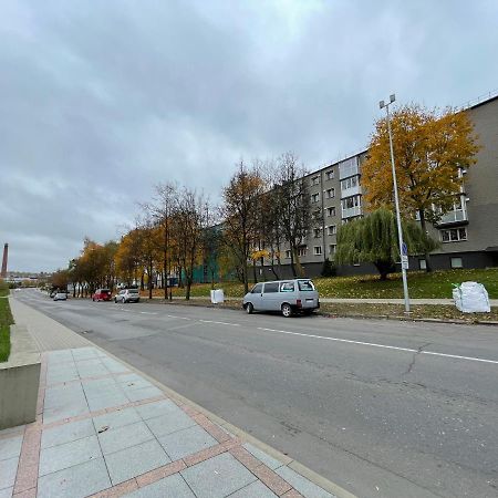 شقة Jaukus Apartamentai Miesto Centre Šiauliai المظهر الخارجي الصورة