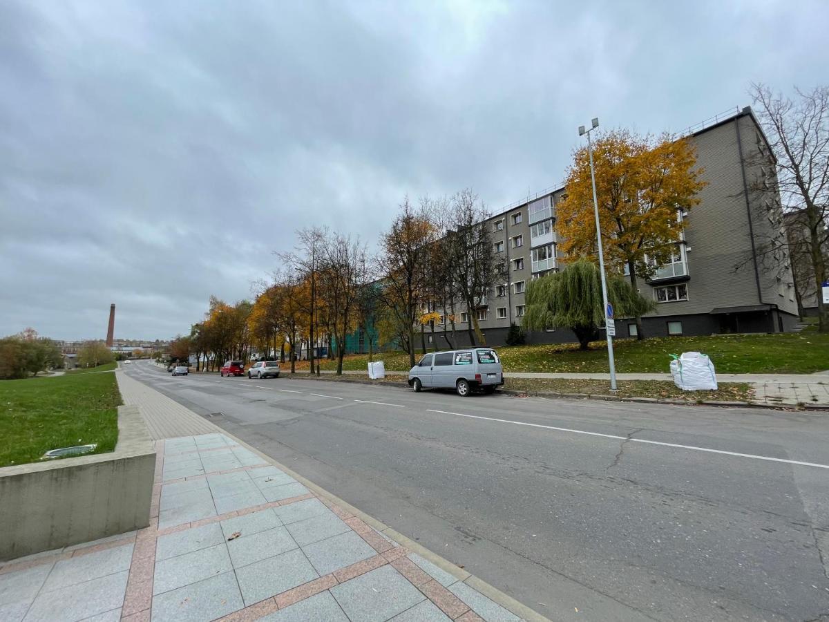 شقة Jaukus Apartamentai Miesto Centre Šiauliai المظهر الخارجي الصورة