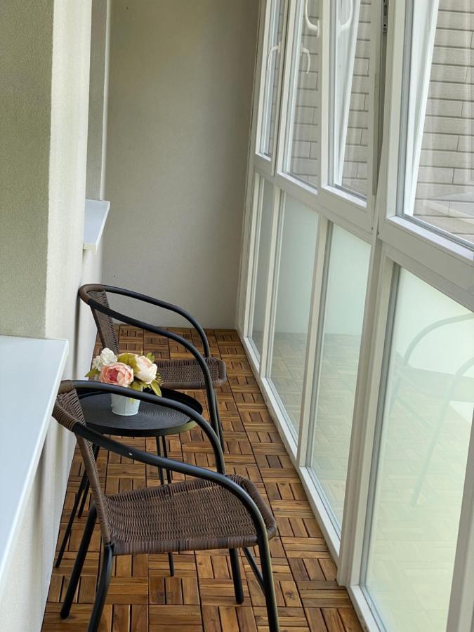 شقة Jaukus Apartamentai Miesto Centre Šiauliai المظهر الخارجي الصورة